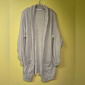 Cozy Gray Women's Cardigan Sweater